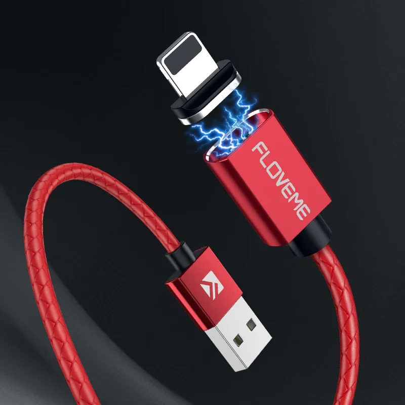 Магнитный кабель FLOVEME Micro USB Type C для 12 кабелей 1 м 3A Провод быстрой зарядки зарядный