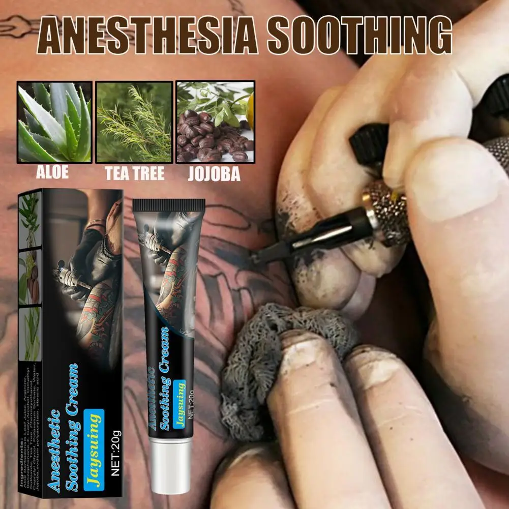 

Efficient Practical Practical Body Soothing Cream Healing Treatment Tattoo Aftercare Cream Gentle for Body Piercing