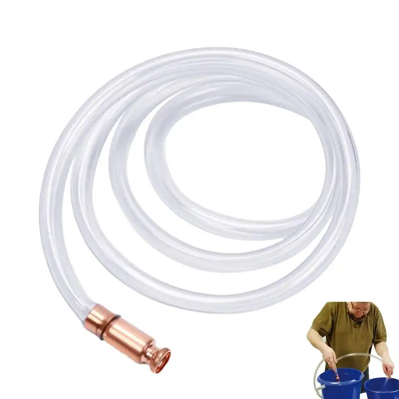 

Siphon Hose Multi-Purpose Transfer Pump Antistatic Hose Pump Includes Brass Nipple Automotive Siphon Hose For Water
