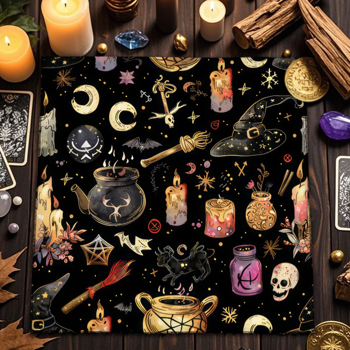 Скатерть для Таро LVJIA, полиэстер