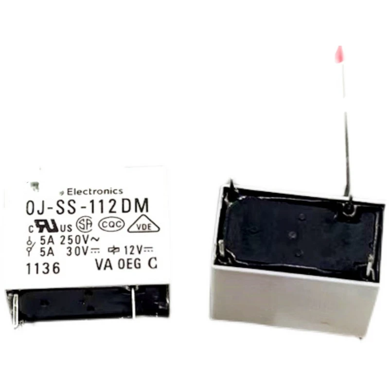 

10Pcs for OJ-SS-112DM 12V 5A 4-pin TE Tyco relay JZC-32F 012-HS
