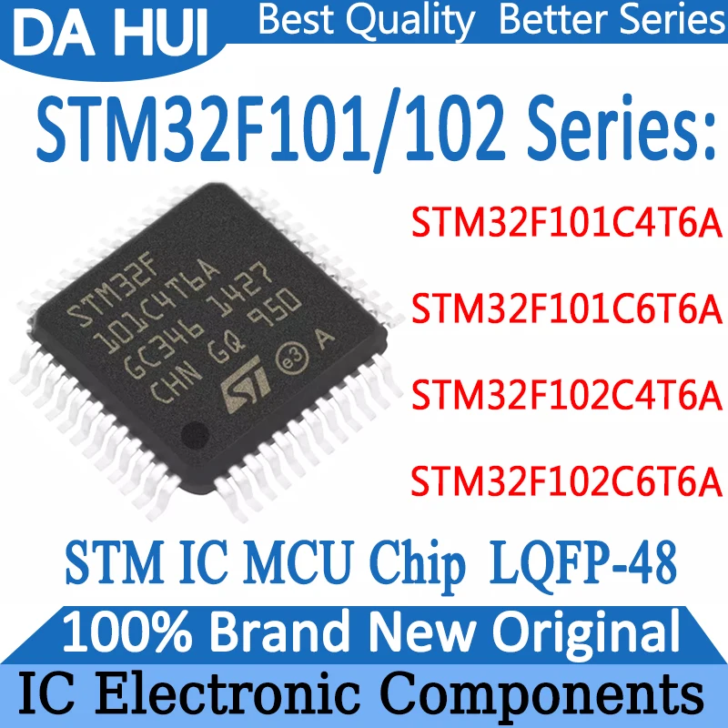 

STM32F101C4T6A STM32F101C6T6A STM32F102C4T6A STM32F102C6T6A STM32F101C4T6 STM32F101C6T6 STM32F102C4T6 STM32F102C6T6 STM IC MCU