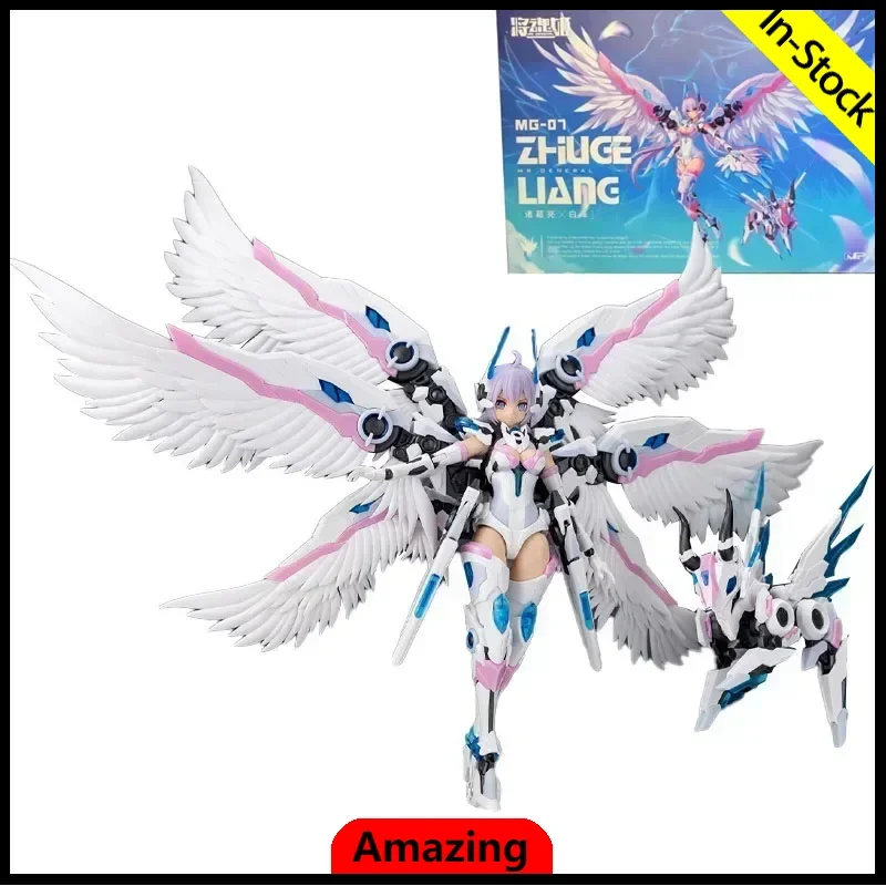 В наличии MS GENERAL Сборная модель Garage MS-07 MG-07 ZHU GE LIANG BAI ZE Серия Три Королевства Аниме