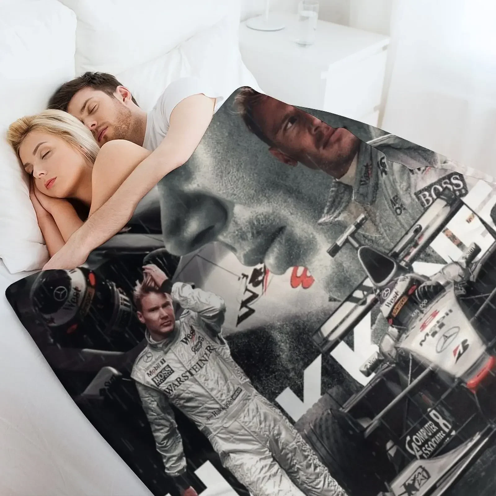 Новое художественное одеяло M H?kkinen для косплея аниме идея подарка на День святого