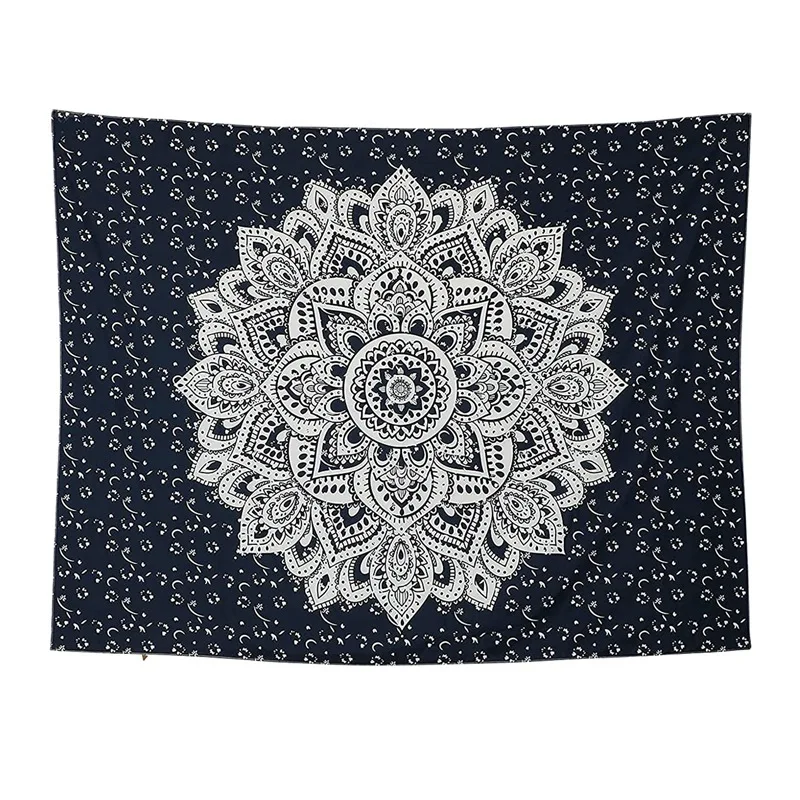 

Psychedelic Mandala Wall Hanging Tapestry Indian Hippie Wall Tapestry Boho Trippy Tapestry For Bedroom Aesthetic