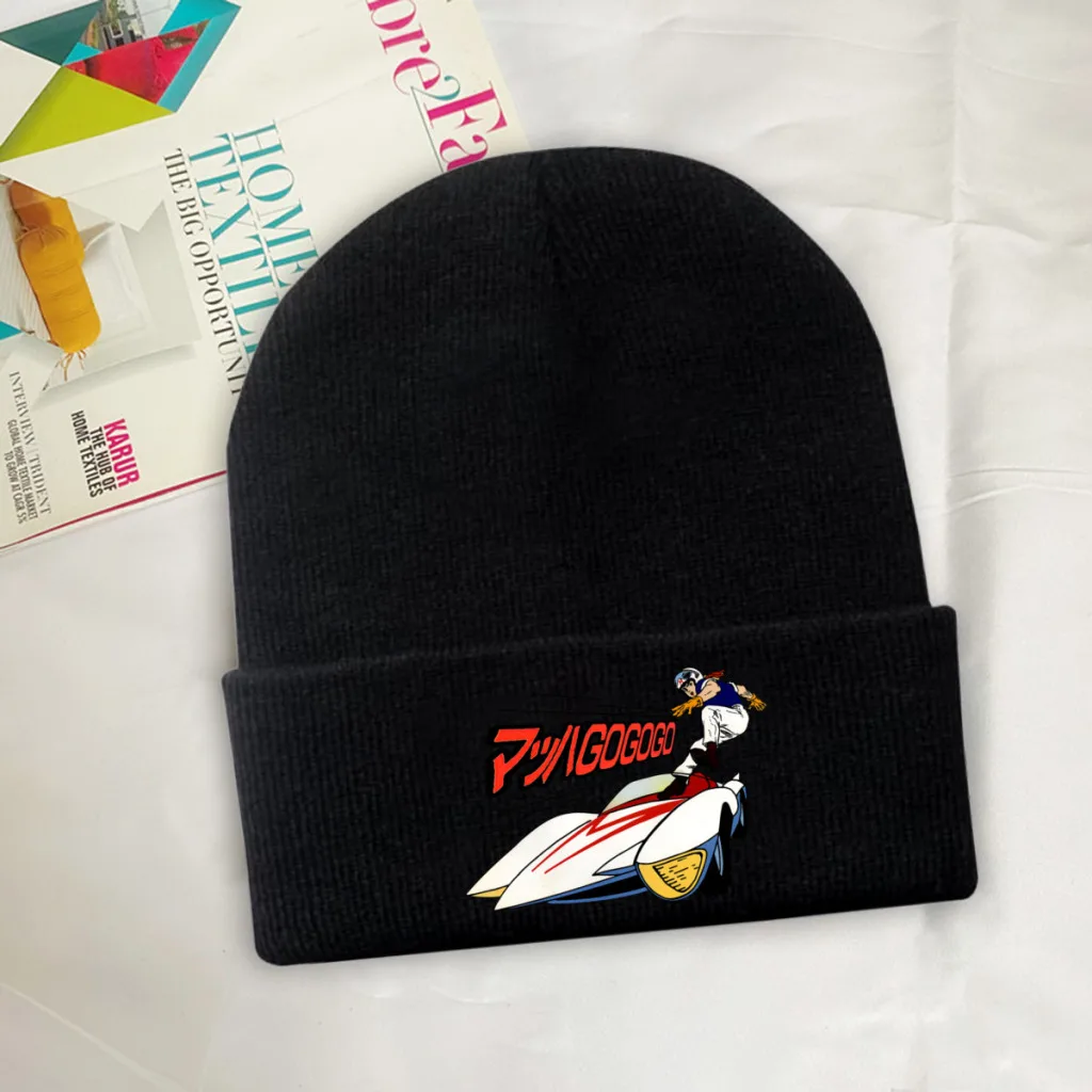 

Speed Racer Trish Movie Skullies Beanies Caps Cartoon Knitted Winter Warm Bonnet Hats Unisex Ski Cap