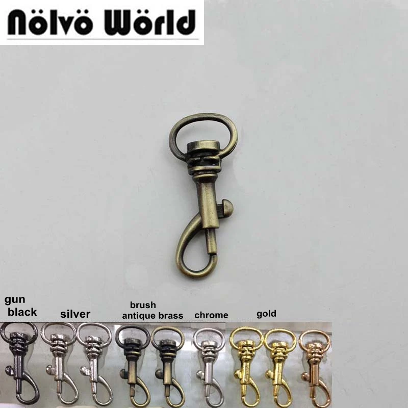 

50pcs 37*16mm Stronger Swivel Clasps Clips Dog Leash Swivel Hook Snaphook Cord Hook Buckle Trigger Clips Snap die casting