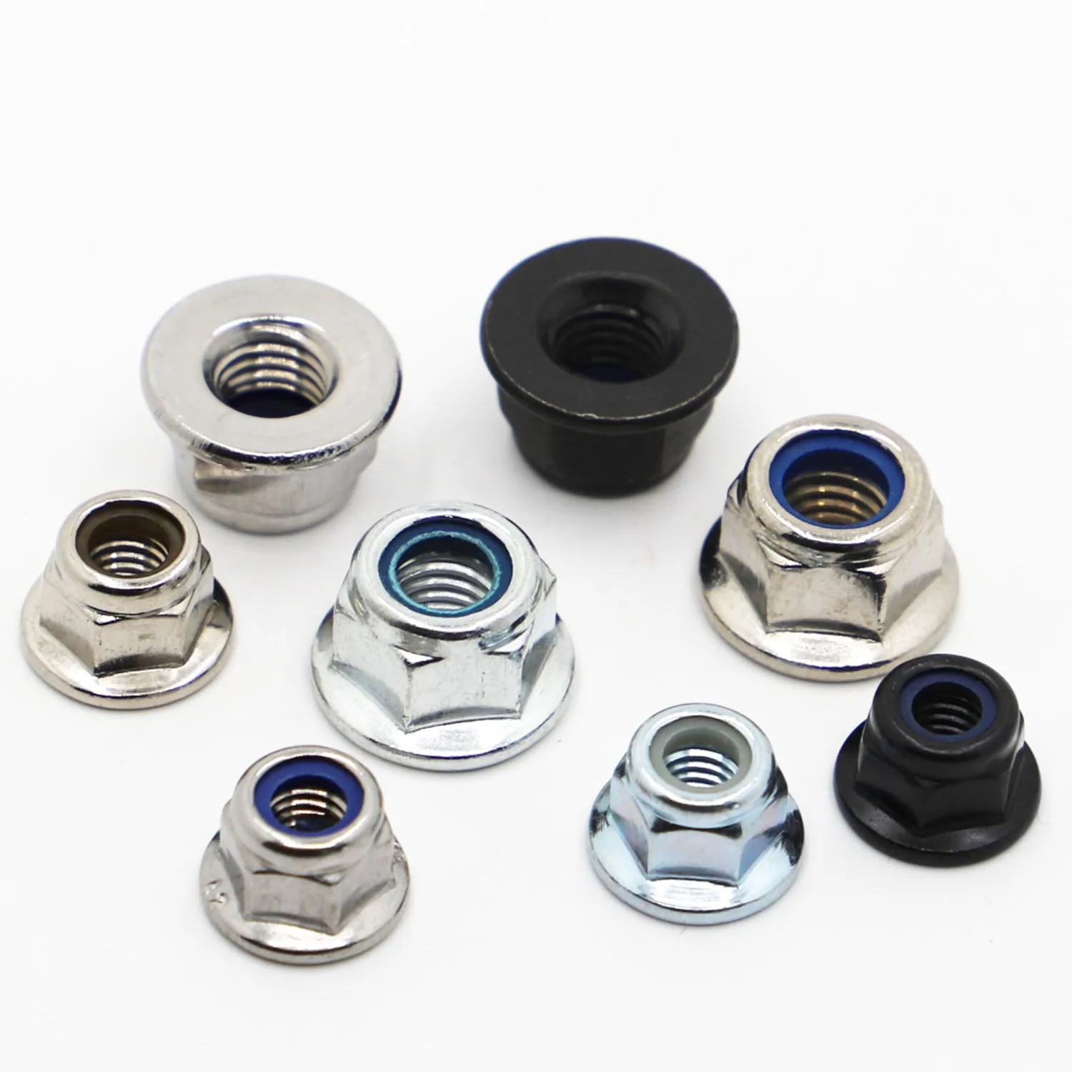 Din 993. гайка с фланцем м16 din 6923. гайка с фланцем м14 din 6923. фланец шестигранный. гайка со стопорным буртиком din 6923 m8.