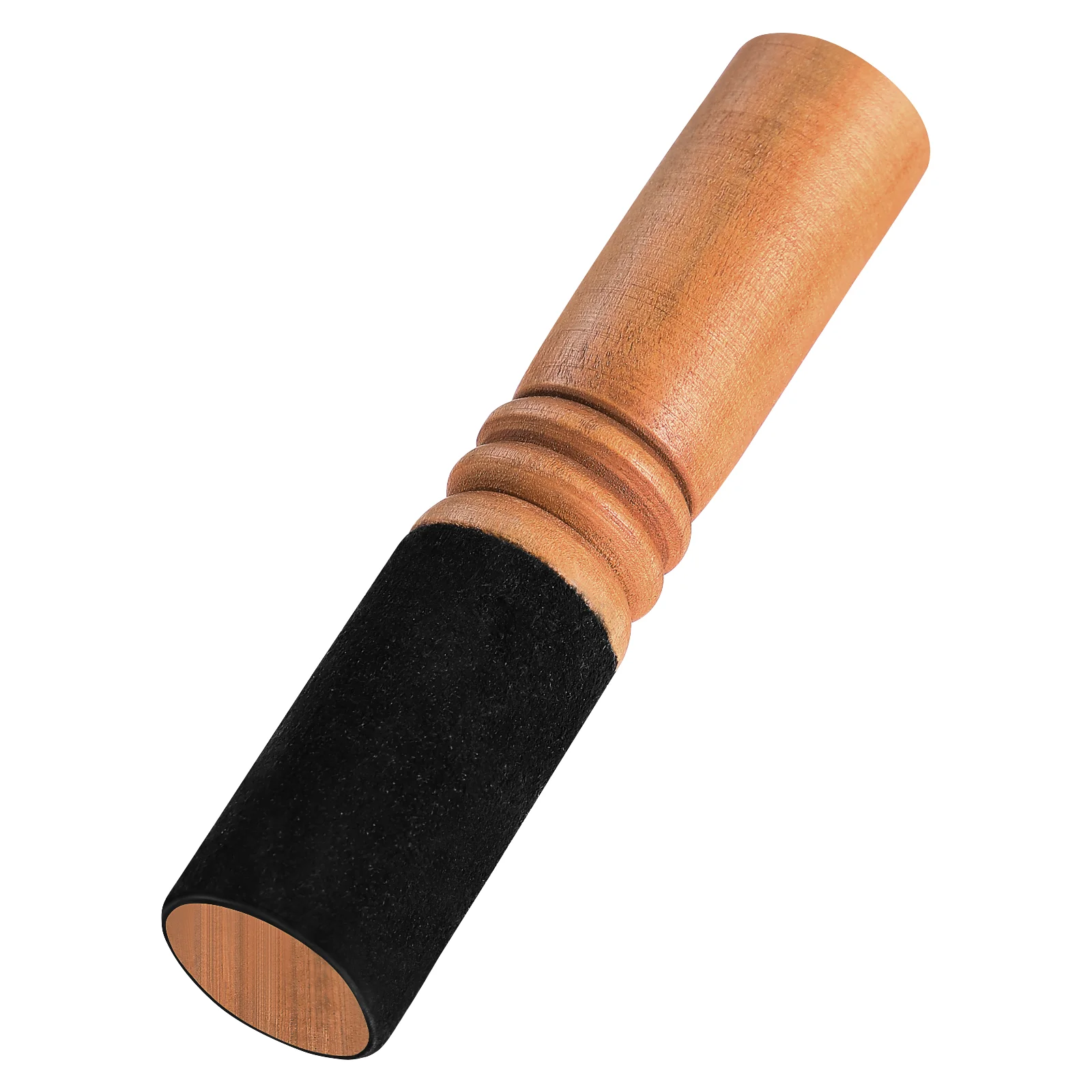 

Yoga Accessories Singing Bowl Stick Striker 12.5x2.5x2.5cm Chanting Bowls Mallet Sound Accessory Wool Felt Wooden