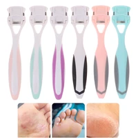 removal of calluses thick skin foot scraper painless pedicure planing dead skin pedicure heel foot beauty tool 2 styles