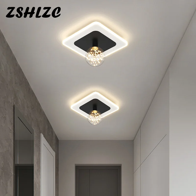 

LED Aisle Light Chandelier Home Lighting AC110V 220V Ceiling Chandeliers Lamps For Living Dining Room Bedroom Corridor Fixtures