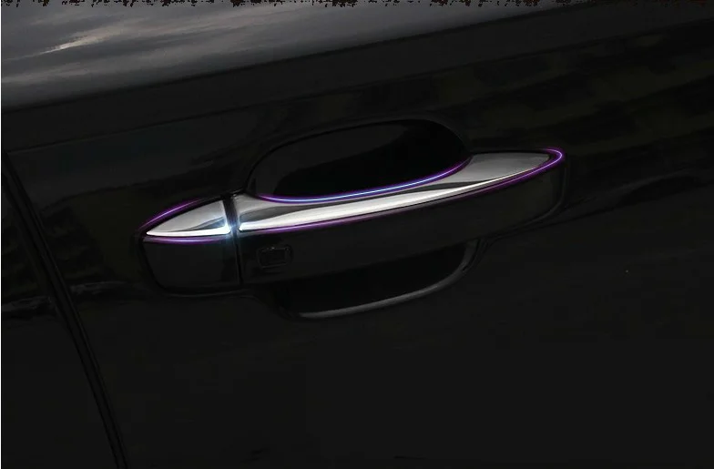 

For the Audi A6L door handle trim special interior decoration modification