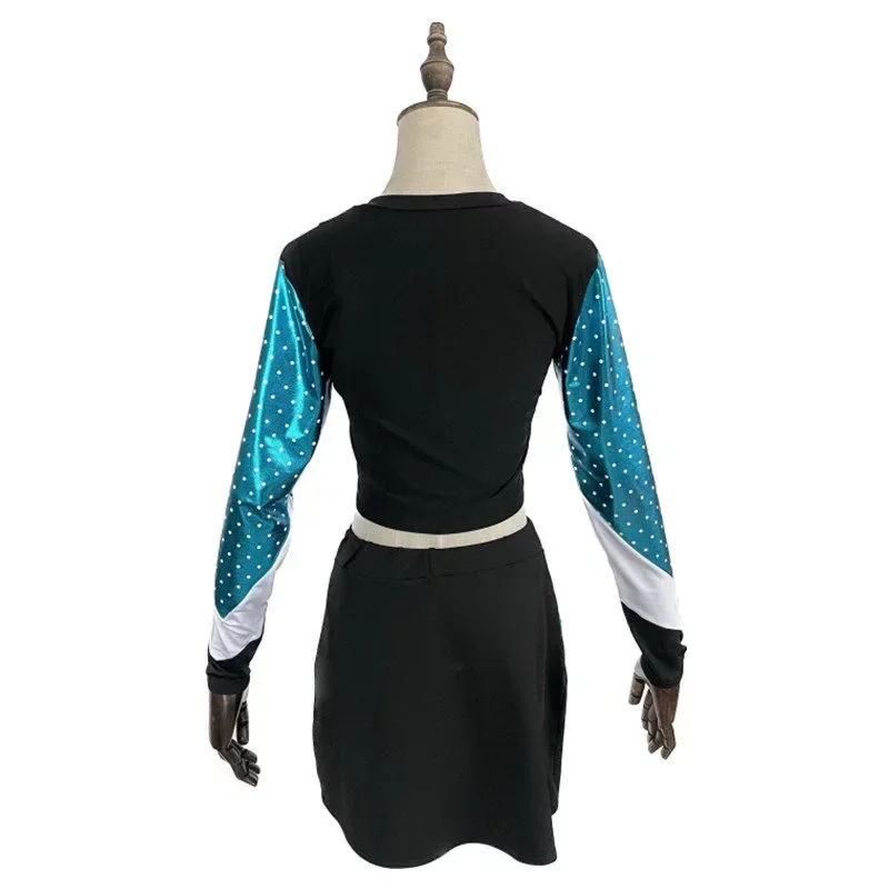 ML75 Maddy Euphoria Cheerleader униформа платье Perez костюм для косплея школьный девочек и