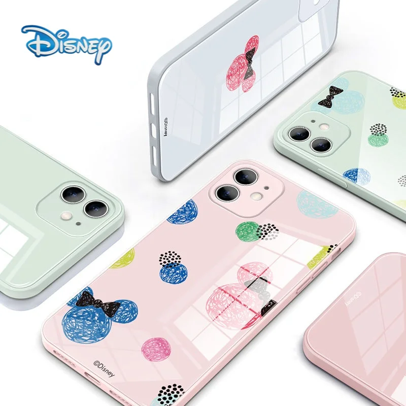 

Disney Mickey Minnie Cartoon Class Mobile Phone Case for Iphone 12 11 Pro Max Mini Xr Xs Plus Cute Cellphone Case Back Covers