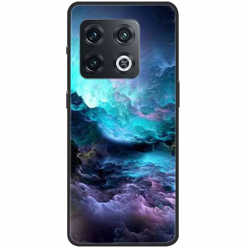 for oneplus 10 pro case soft tpu lion space silicone back cases for oneplus 10 pro 5g phone cover black bumper oneplus10pro free global shipping