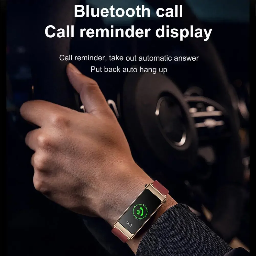 Фото K13 Смарт-часы Bluetooth-гарнитура для звонков 2-в-1 Смарт-браслет Шагомер с подсчетом шагов Спортивные часы-браслет для женщин и мужчин №5