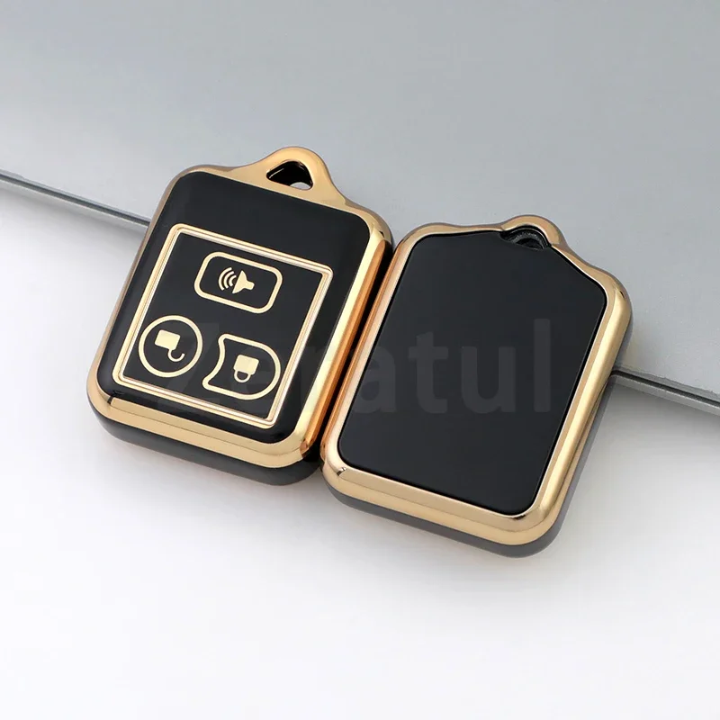 Чехол-брелок из ТПУ с 3/4 кнопками для Ford Focus Freestye F150 F250 E150 Ranger Explorer Econoline Lincoln Mercury