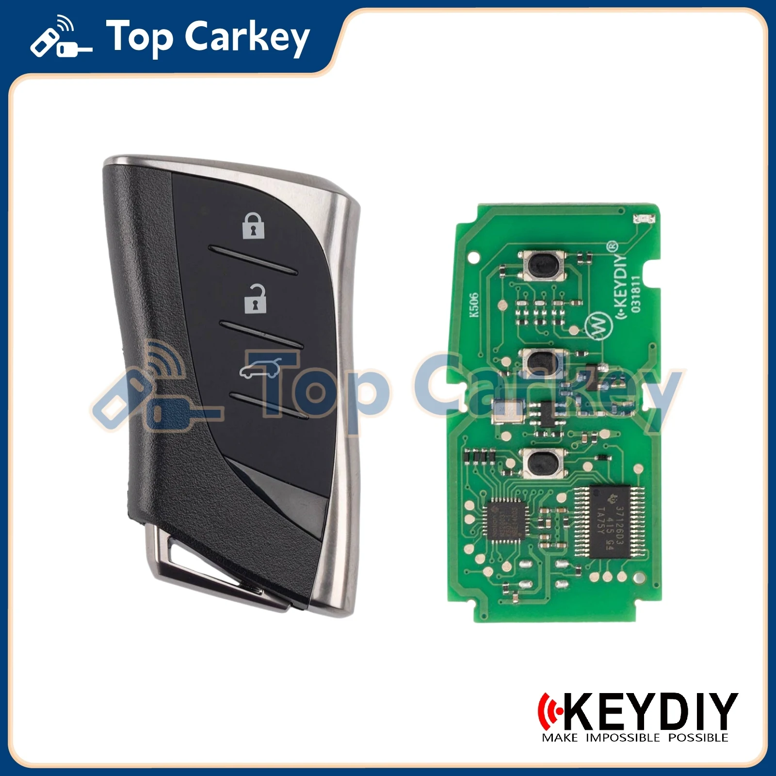 

KEYDIY KD TDB Series Бесключевой пульт дистанционного управленияTDB01 TDB03 TDB36 TDB42 для Toyota Camry Corolla Levin Avalon RAV4 для Lexus ES RX LX LS