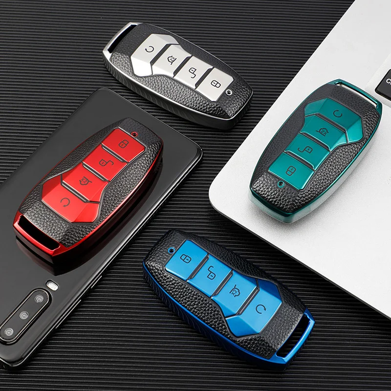 

Fashion TPU Car Key Cover Protect Case Bag For BYD Tang DM Yuan EV Qin Pro Song MAX HAN S6 S7 G3 L3 M6 L6 E6 F0 F3 Accessories