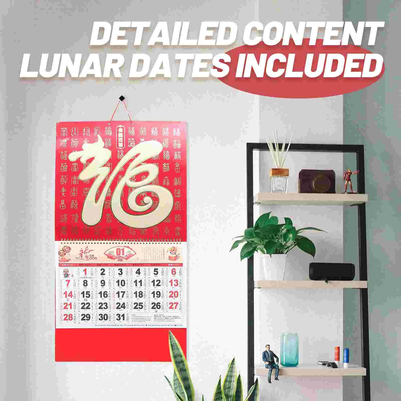 Бумажный календарь, подвесной календарь для дома, подвесной ежемесячный  календарь, традиционный настенный календарь, домашний аксессуар | AliExpress