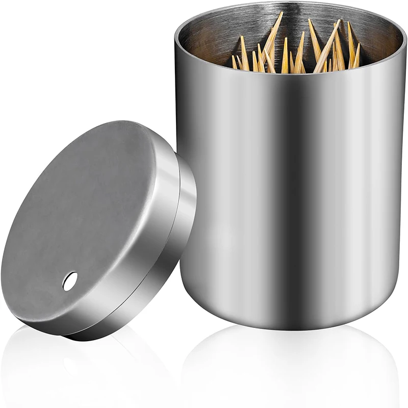 Держатель Для Зубочисток Из Нержавеющей Стали Креативный Домашний Контейнер