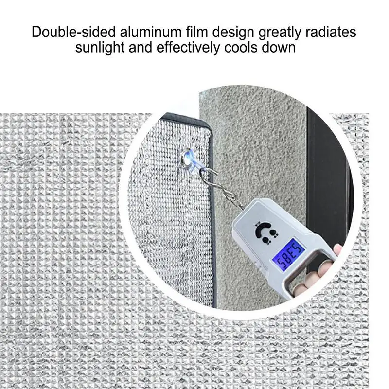 Оконная пленка для зимы изолированная алюминиевая окна теплоизоляционный щит