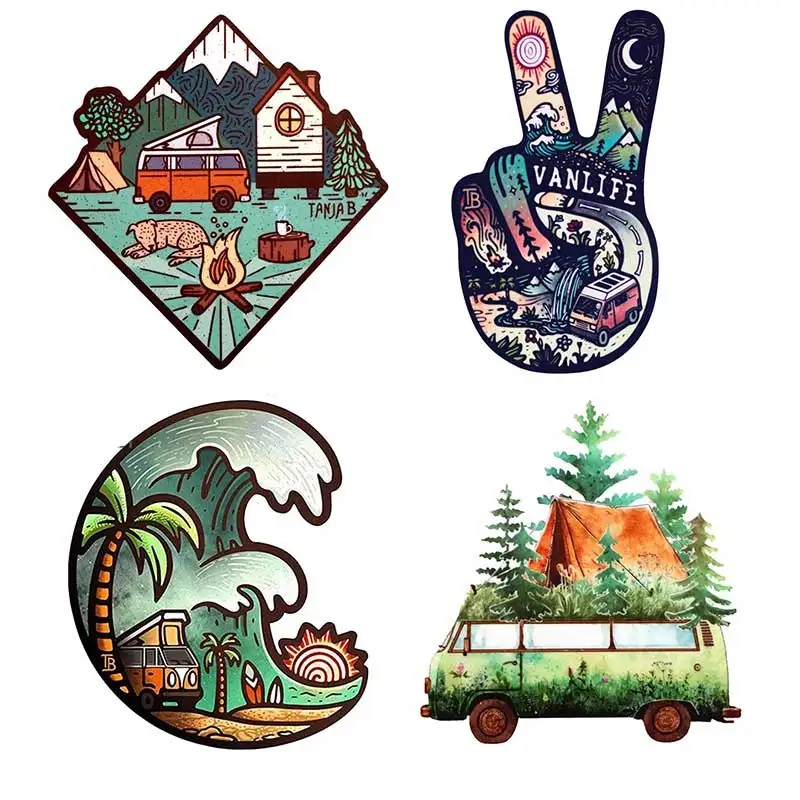 Автомобильная наклейка для Vanlife водонепроницаемая виниловая на бампер заднее