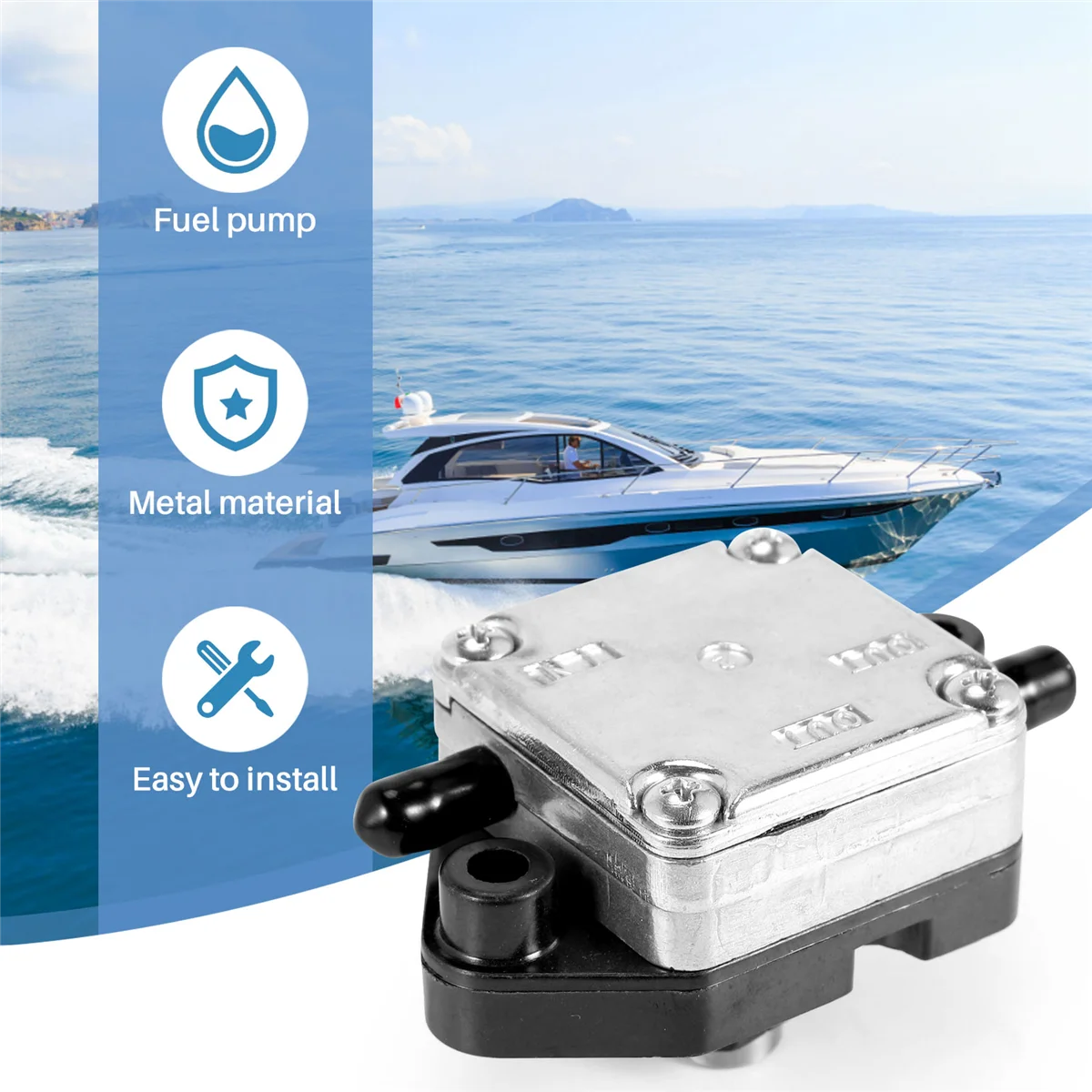 Топливный насос F4 4T для PARSUN HDX MAKARA YAMAHA F5 F6 F8 4 цикл 4HP 5HP 6HP 8HP подвесной 6BX-24410-00