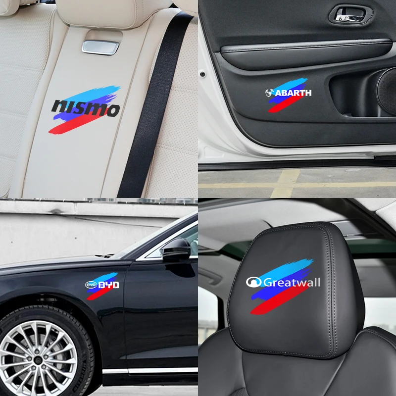 Стайлинг автомобиля водонепроницаемый значок наклейки для AUDI BMW VW Opel марки Fiat Mazda