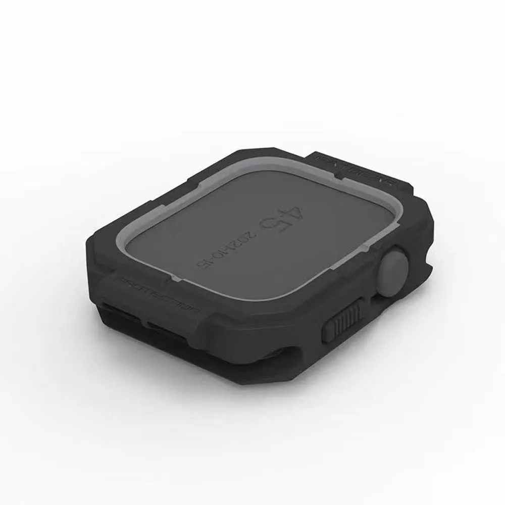 Фото FatBear для Apple Watch 7 S7 iWatch 41 мм 45 мм тактический военный класс прочный ударопрочный армированный защитный корпус кожаный чехол №2