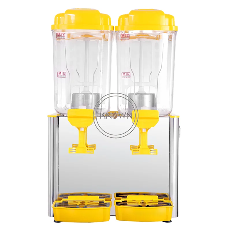 18L*2 Cold & Hot Drink Fruit Juice Dispenser Orange Cola Beverage Blenders and Juicers Carbonated Drinks Vending Machine - купить по