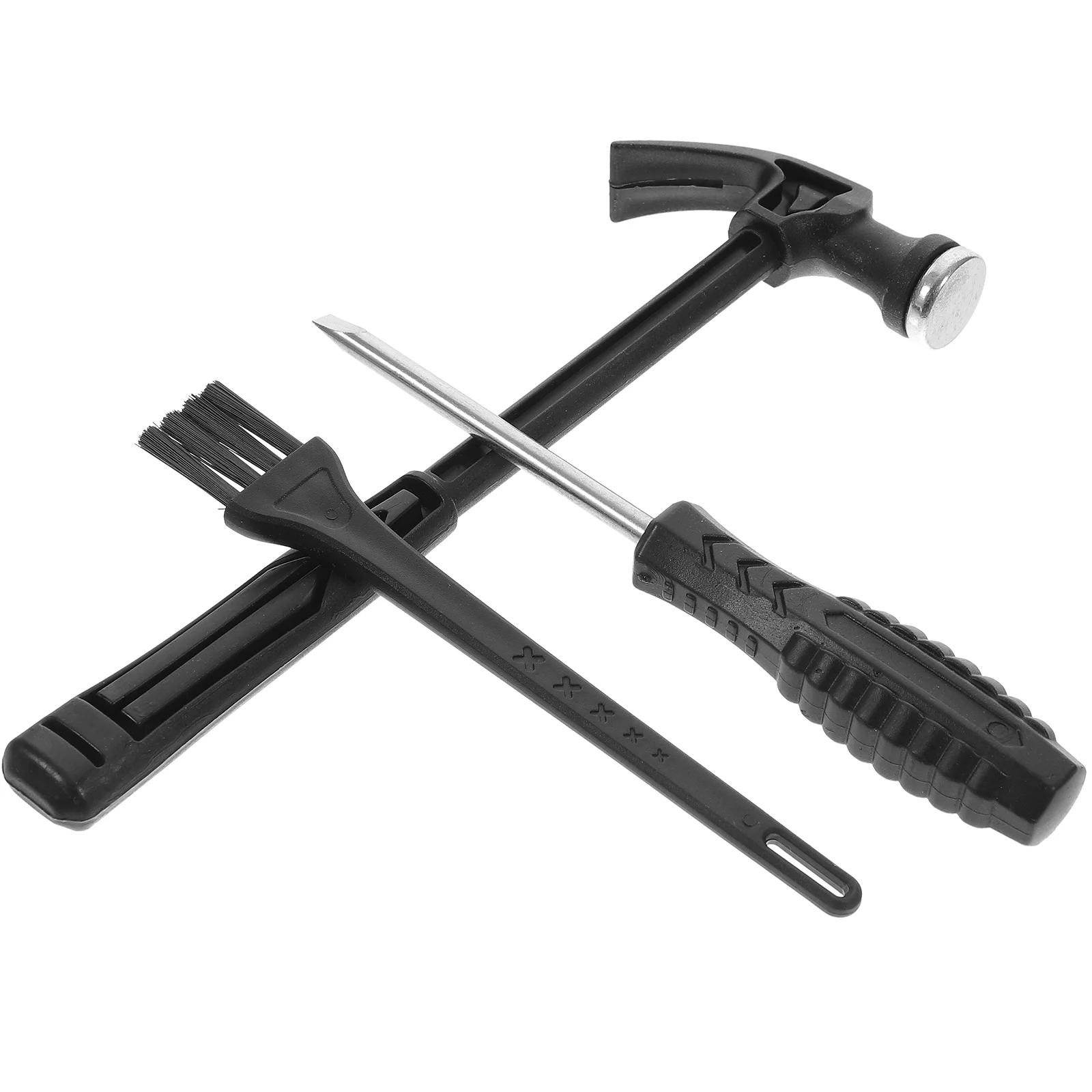 

2 Sets Plastic Hammer Archaeological Excavation Tools Digging Kids Toys Kit Chisel Brush Gemstone Toys Toolkit