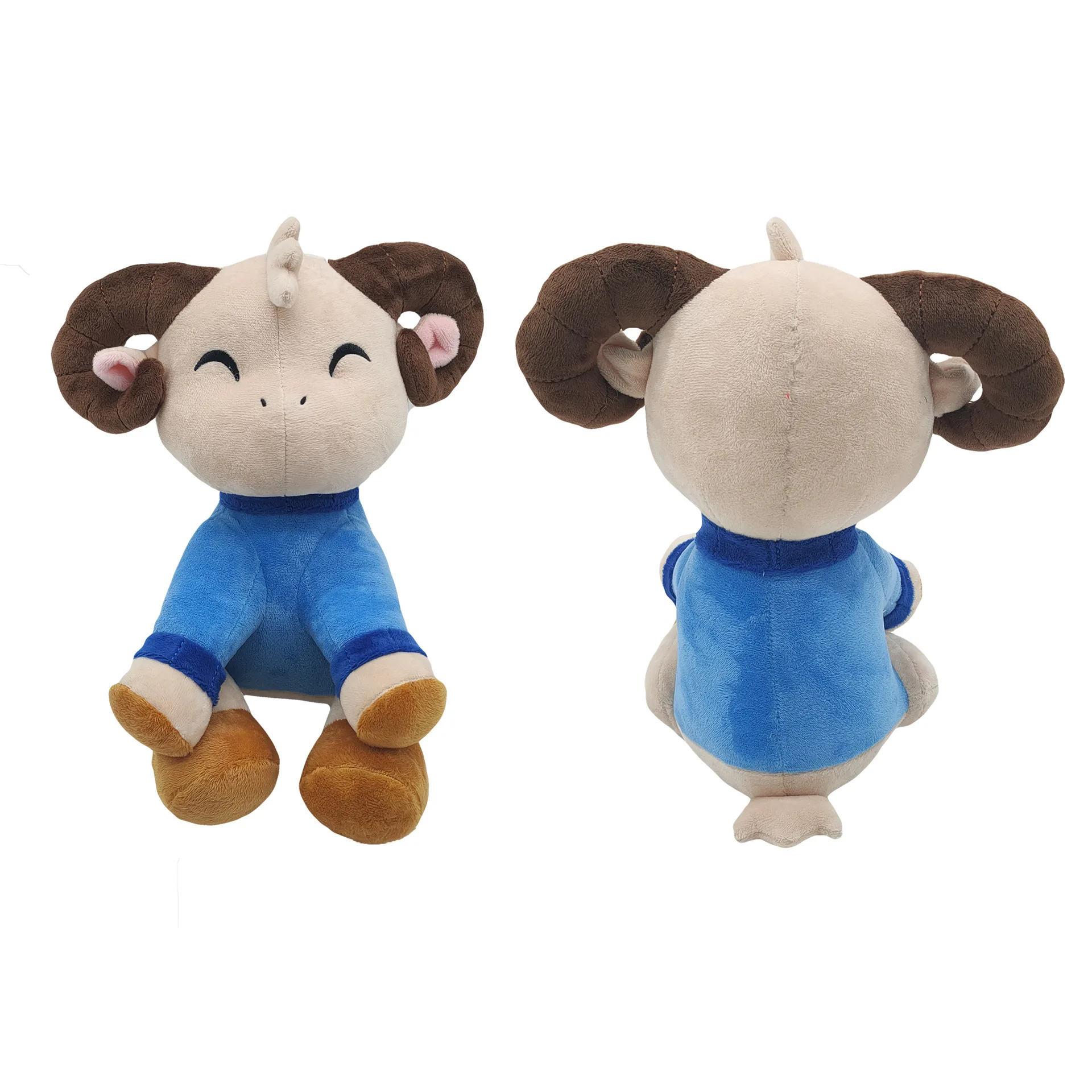 

NEW JSchlatt Ram Plush Toys Jschlatt Youtooz Ram Peluches Stuffed Dolls Soft Animal Goat Dolls Kids Birthday Gifts