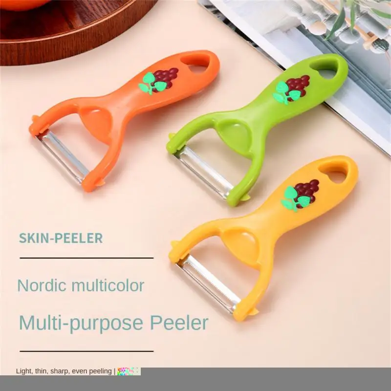 

Creative Nordic Multicolor Peeler Home Kitchen Fruit And Vegetable Planer Peeler Peeler Peeler Peeler Melon Planer Color Random