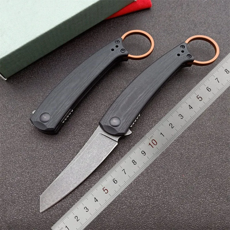 

CR-KT 7150 Folding Knife D2 Blade G10 Handle Tactical Survival Hunting Pocket Knives Outdoor Camping Multi EDC Tool