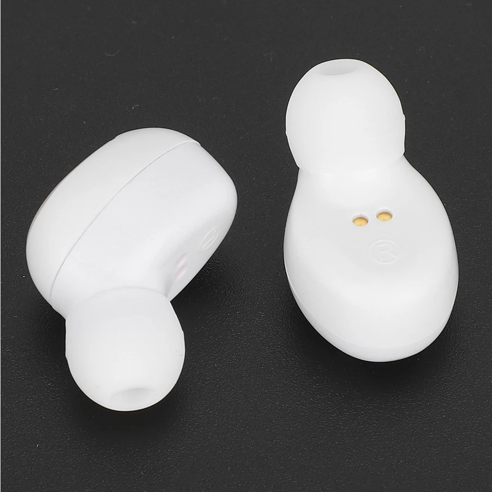 

Digital Display Wireless 5.0 Binaural Bluetooth Headset Stereophonic Earphone(whitewith breath
