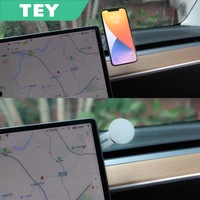 tey car smartphone pillar cell phone holder for tesla model 3 y three model3 auto interior accessories gps stand 2022 hot sell