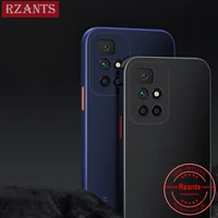 rzants for xiaomi redmi 10 frosted case uu thinmatte ultra thin translucent anti fingerprint phone casing