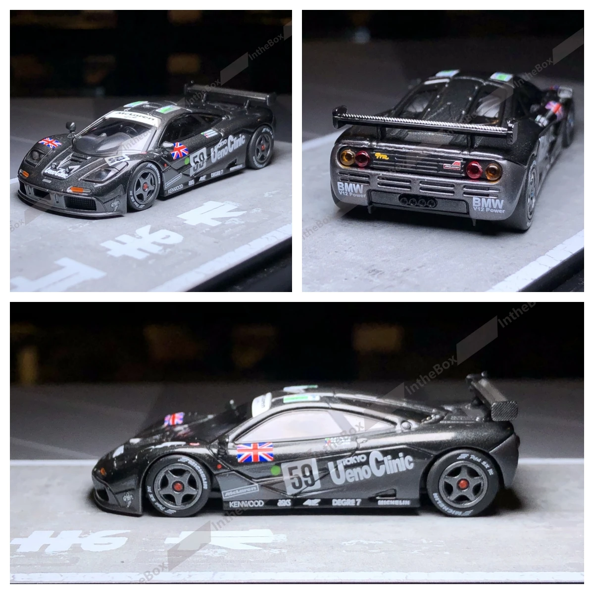 

Коллекция литых под давлением моделей автомобилей Minigt 1/64 534 F1 GTR #59 1996 Le Mans 24 часа победитель лимитированная Коллекция игрушек для хобби