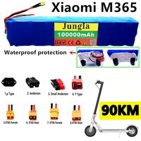 100 original 36v100ah scooter accu voor xiaomi mijia m365 36v 100000mah batterij elektrische scooter bms board voor xiaomi m365