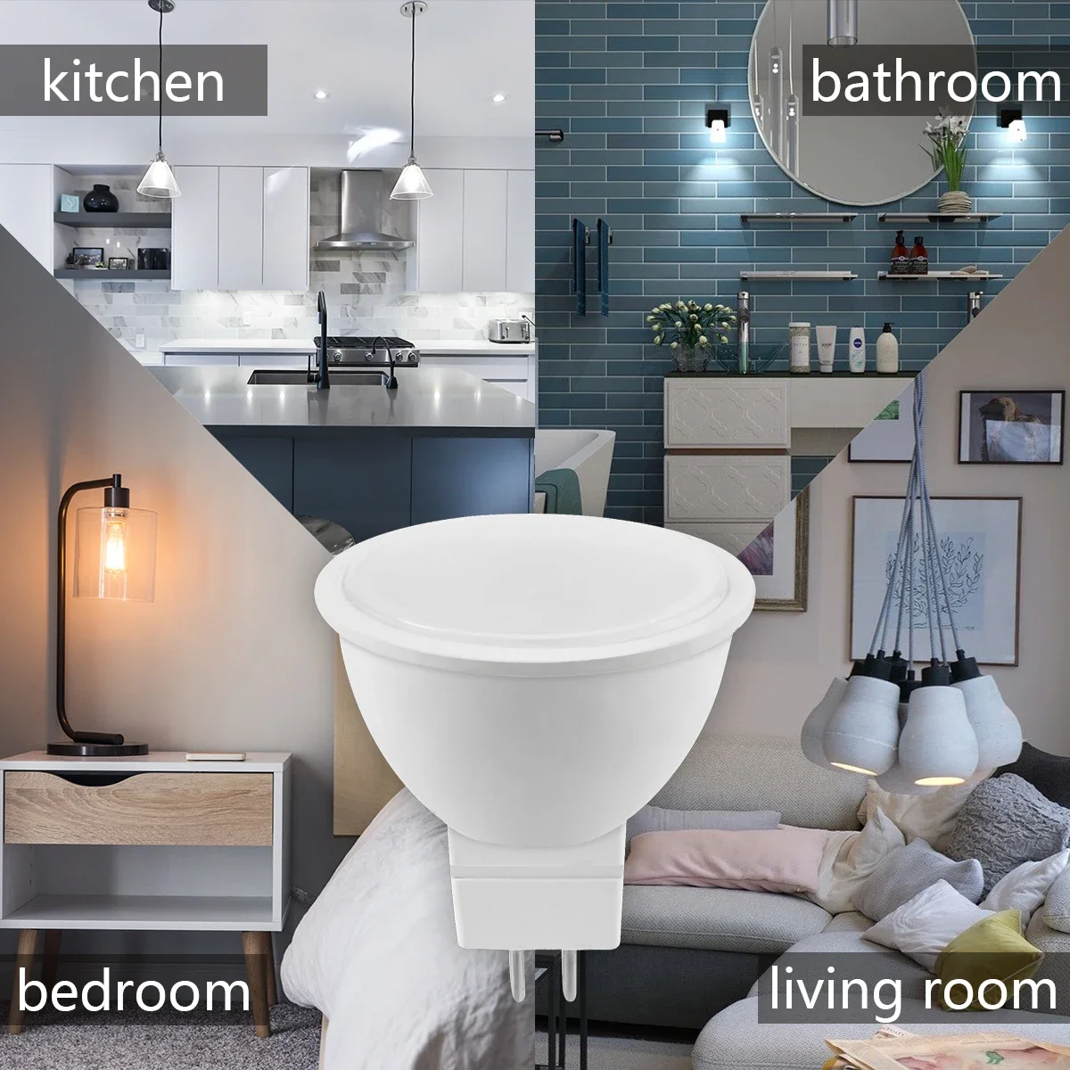 1-10 шт. заводской прямой светодиодный прожектор MR16 100 В-240 В 3 Вт 5 6 7 8 высокий яркий