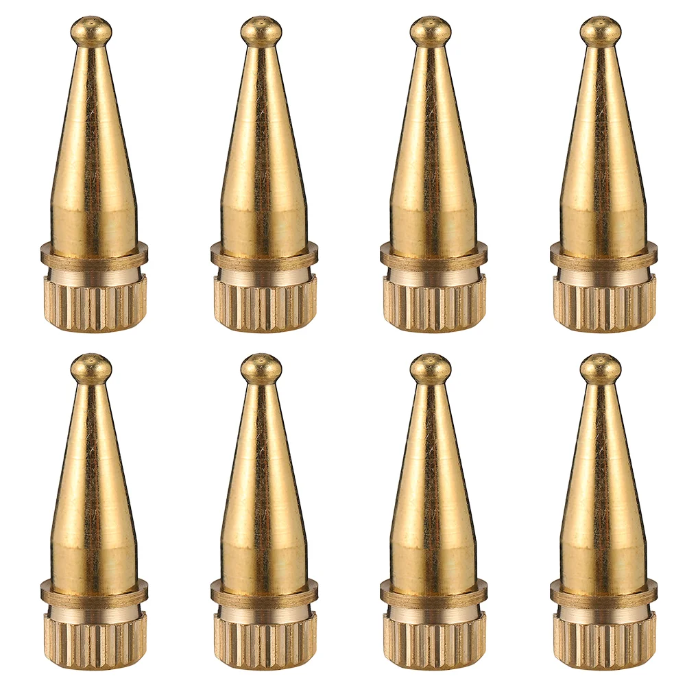 

8Pcs Speaker Spike Amplifier Professional Discs Stand Speaker Feet Copper Feet