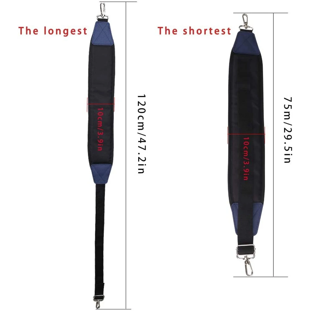 

Регулируемый ремень для сумки для гольфа, регулируемые ремни с одной подкладкой, универсальный наплечный ремень для рюкзака с двумя металлическими крючками