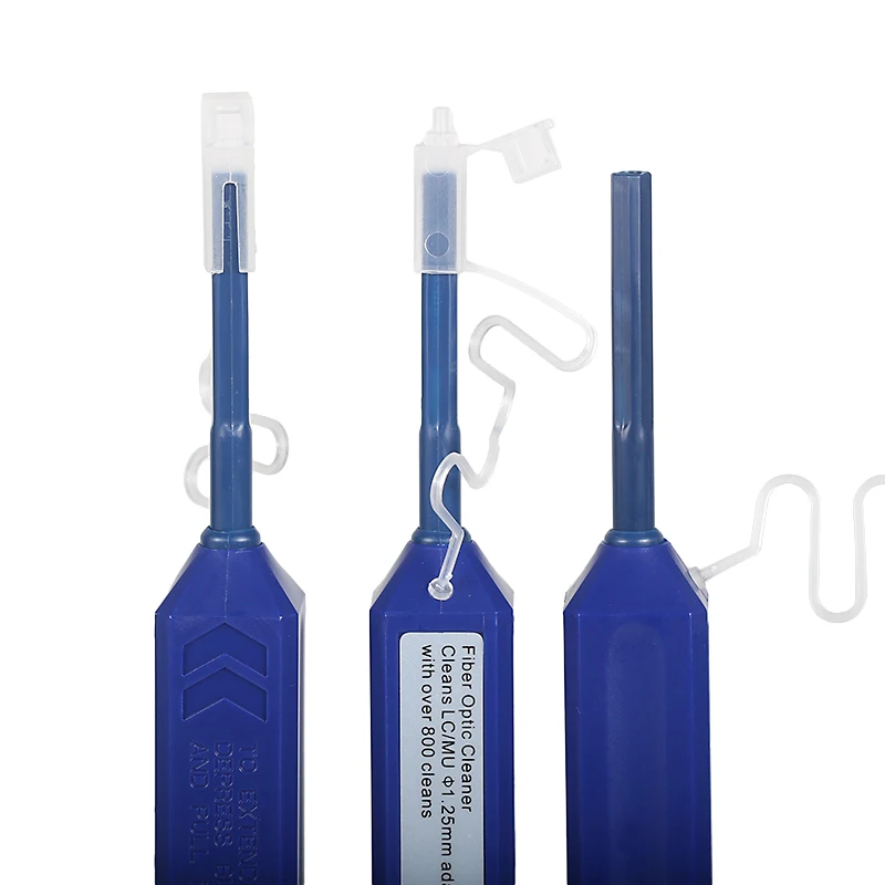 1.25mm Universal Connector Fiber Optic Cleaner Cleaning Pen LC One Click Cleaner Fiber Optic Connector cleaning tool