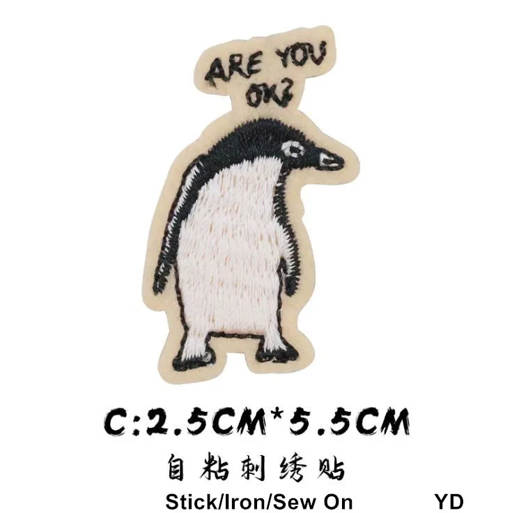 Утюг пришить 10 шт. вышитая нашивка джинсовое пальто футболка сумка для обуви