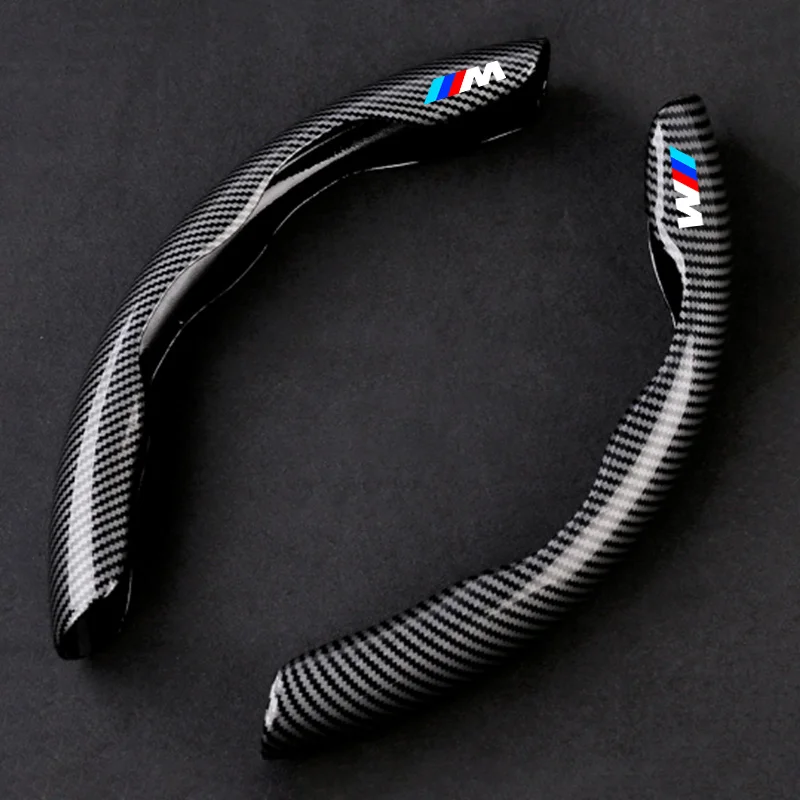Чехол на руль автомобиля из углеродного волокна, нескользящий чехол для BMW M F10 F20 E83 E90 E92 E93 X1 X5 X6 F30 G03 E43 E53 E63, аксессуары (art.: 3920da9fec602) - 3920da9fec602