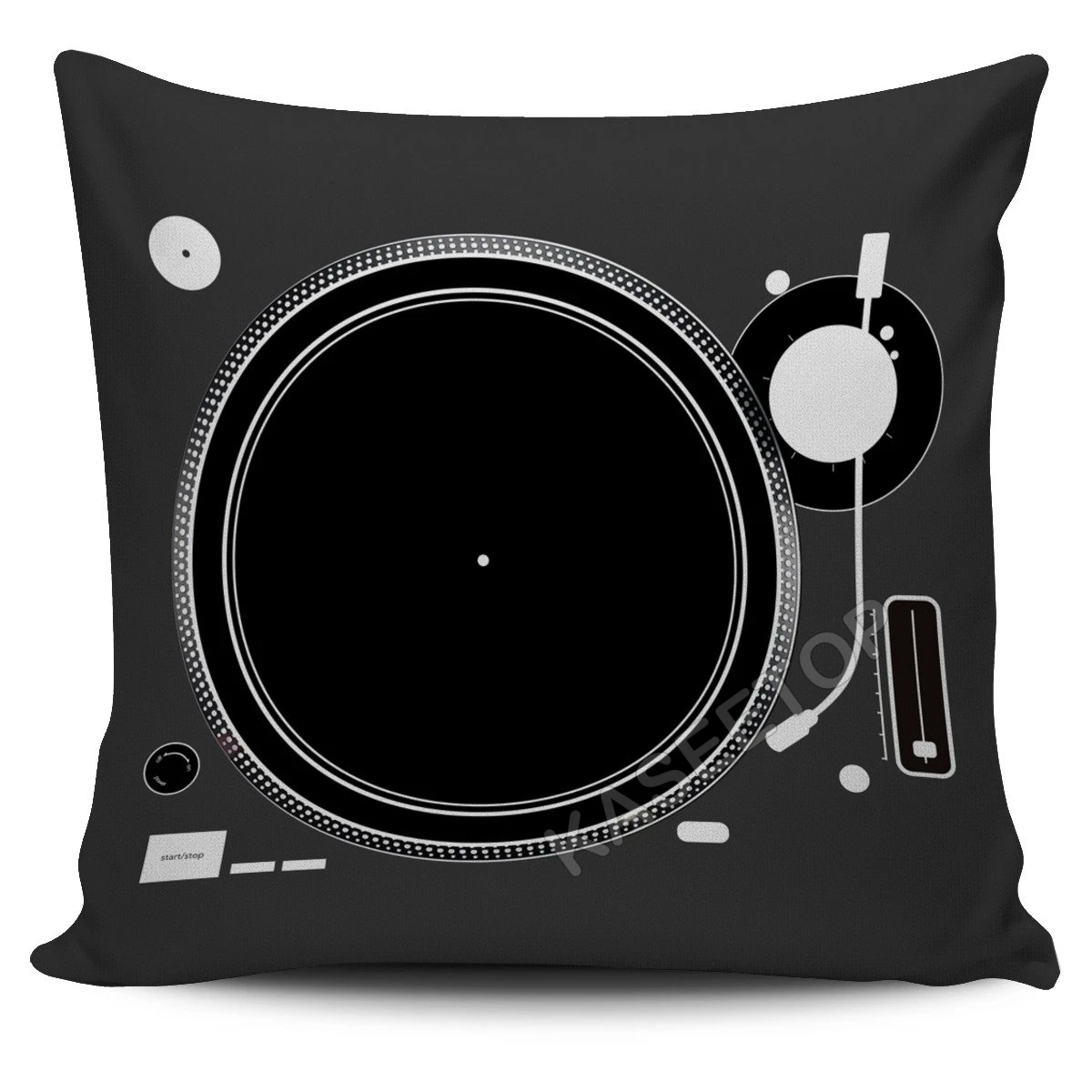

Fashion DJ Music 3D Print Car Cushion Cover For Sofa Chair Office Home Decorative Throw Pillow Cover Polyester Pillowcase