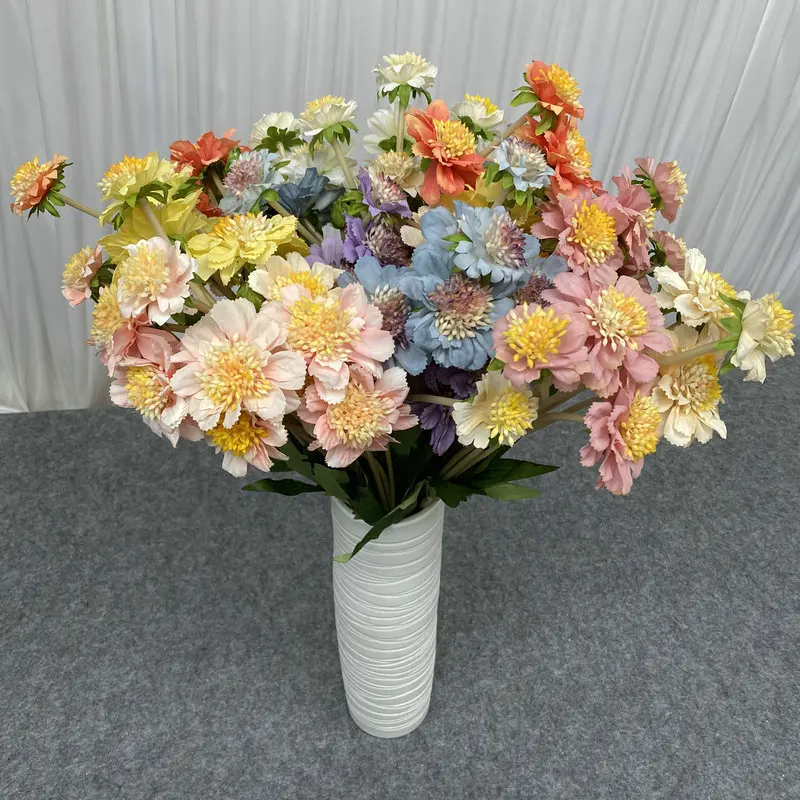 

Silk Flowers Orchid Blossom Flowers Arrangement Artificial Flowers for Decoration Indoor Outdoor Home Office Hotel Centerpieces