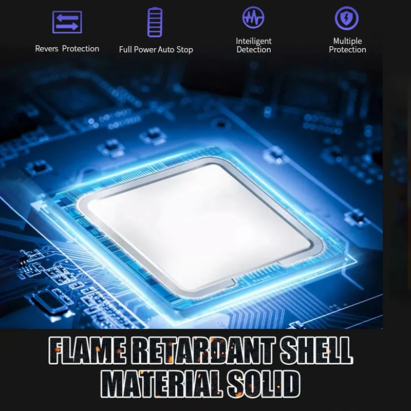 Полностью автоматическое умное зарядное устройство 12 В 24 10 А портативное