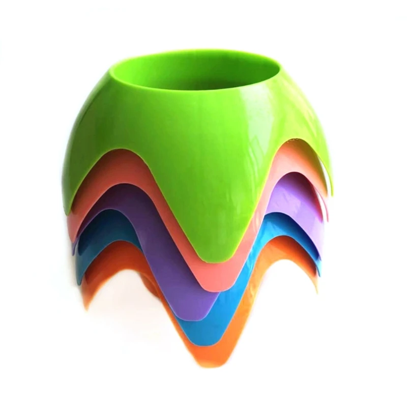 

5 Pack Beach Sand Drink Cup Holders Mixed Color Portable PP Material DropShip